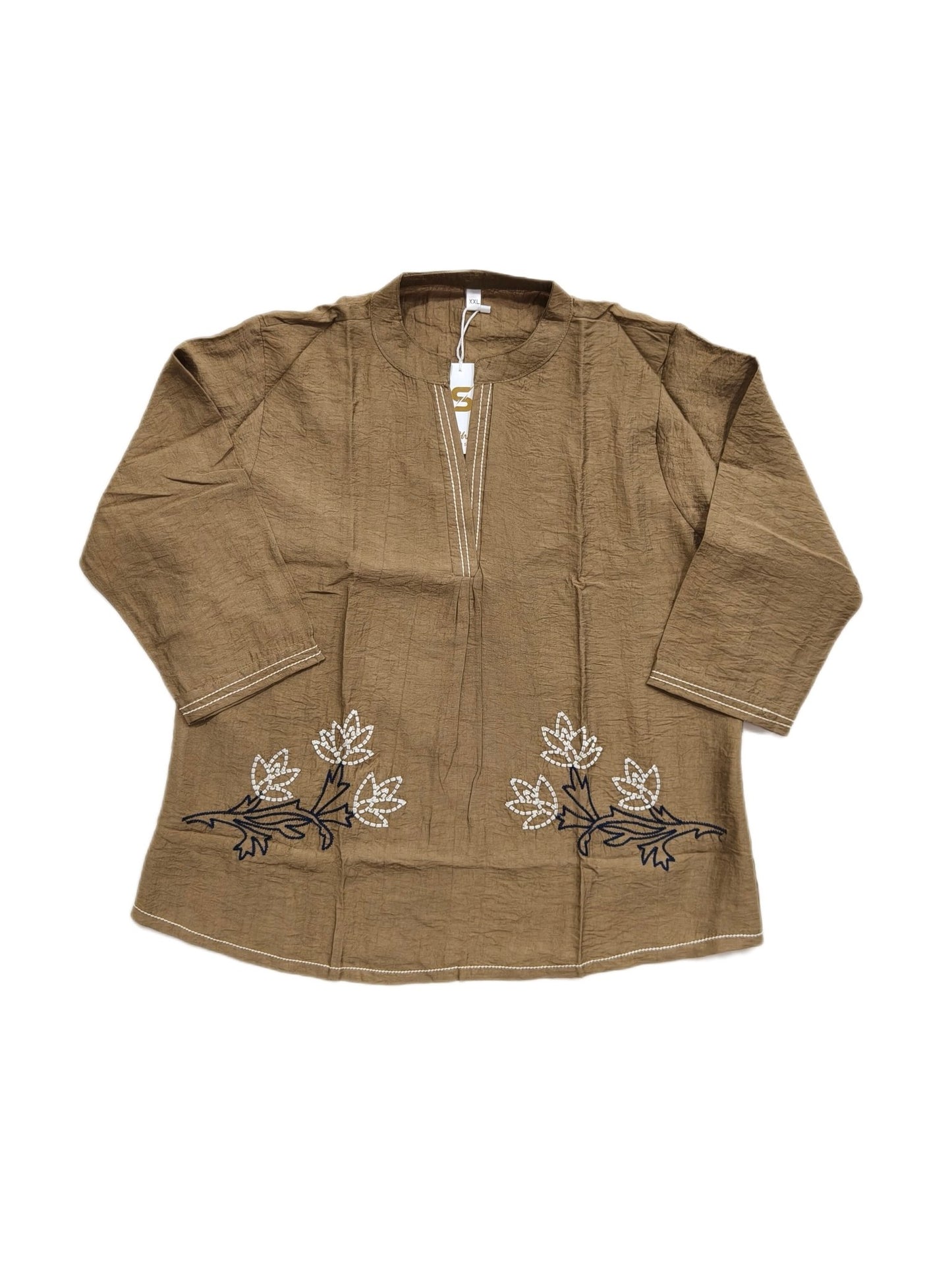 Fancy Long Embroidered Tops - Maruti Westren Wear