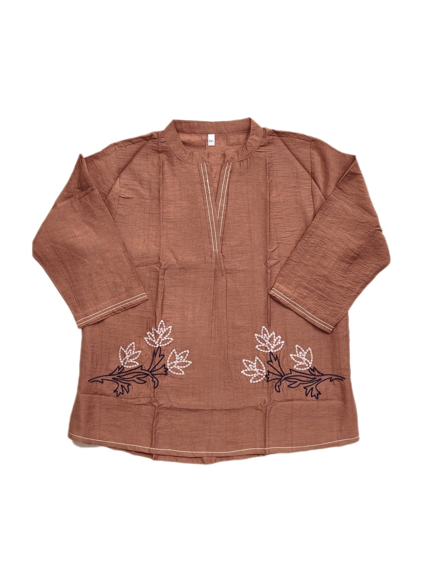 Fancy Long Embroidered Tops - Maruti Westren Wear