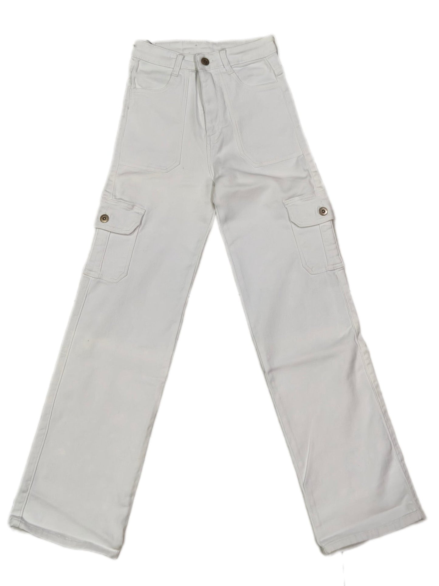 Full stretchable straight fit cargo jeans - Maruti Westren Wear