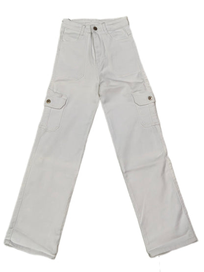 Full stretchable straight fit cargo jeans - Maruti Westren Wear