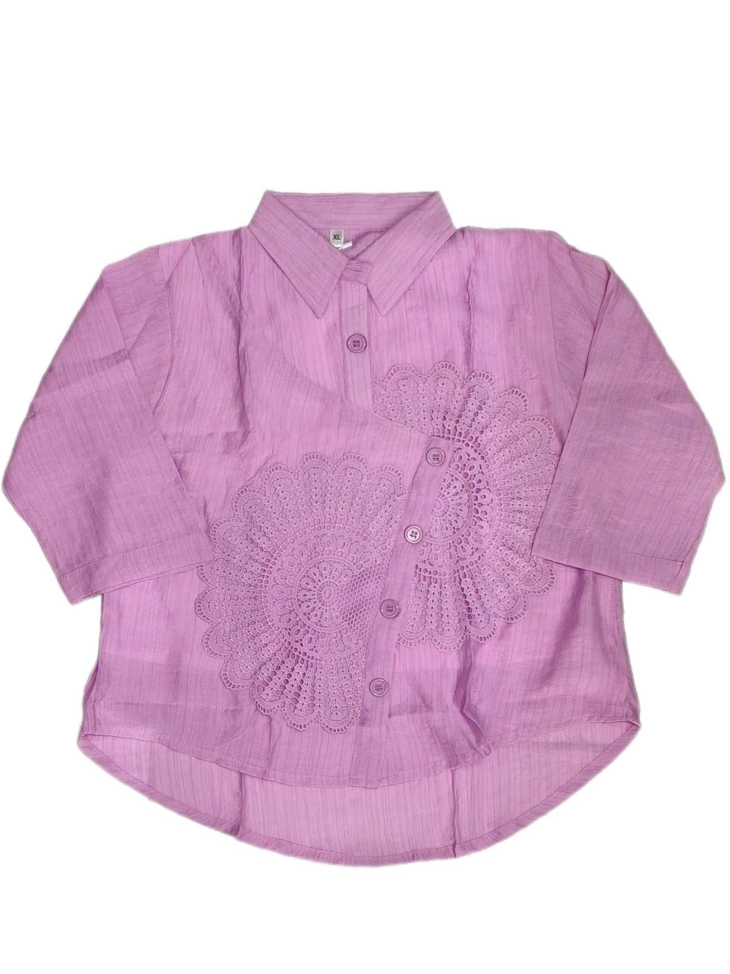 Maruti Western Wear fancy top with elegant design and vibrant colors, displayed on a mannequin against a neutral background.