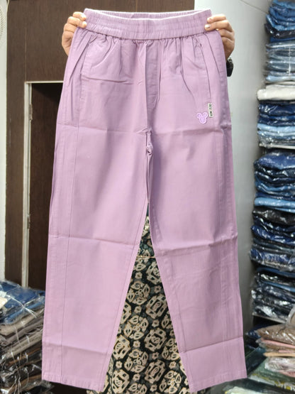 Imp Cotton. Mom Fit Pant - Maruti Westren Wear